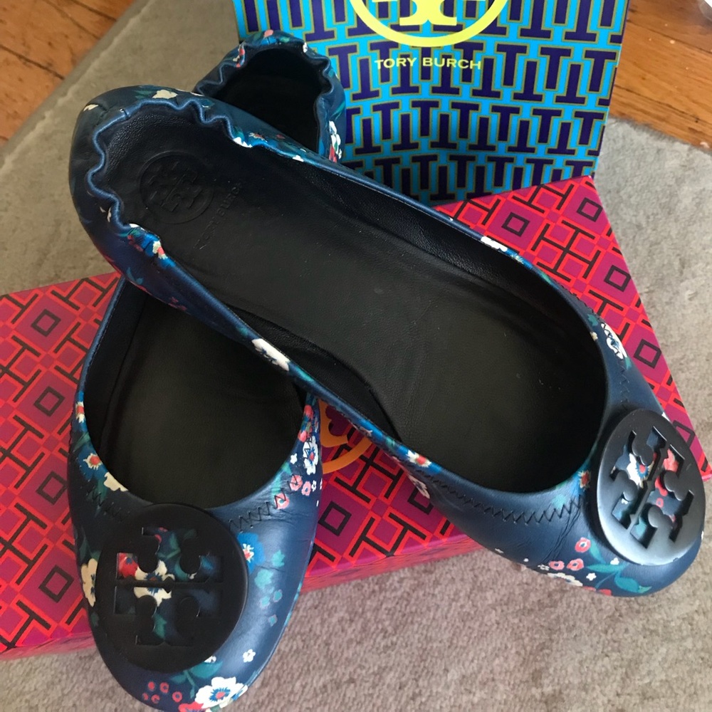 Authentic Tory Burch Minnie Shoes